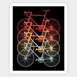 Vintage retro cycling - cycling lover Magnet